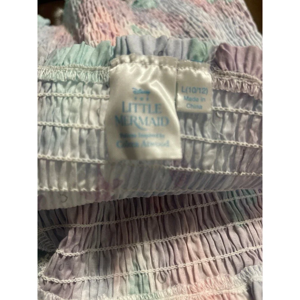 Disney The Little Mermaid Inspired by Colleen Atwood Size L (10-12) New With Tag